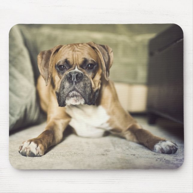 Fawn Boxer Pup Mouse Pad (Front)