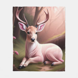 Fawn  fleece blanket