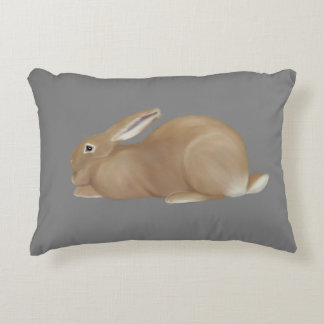 Fawn Flemish Giant  Accent Pillow