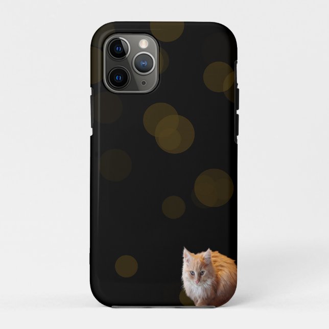 Fawn Fluffy Kitten,  Case-Mate iPhone Case (Back)