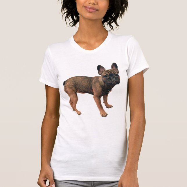 Fawn French Bulldog T-Shirt (Front)