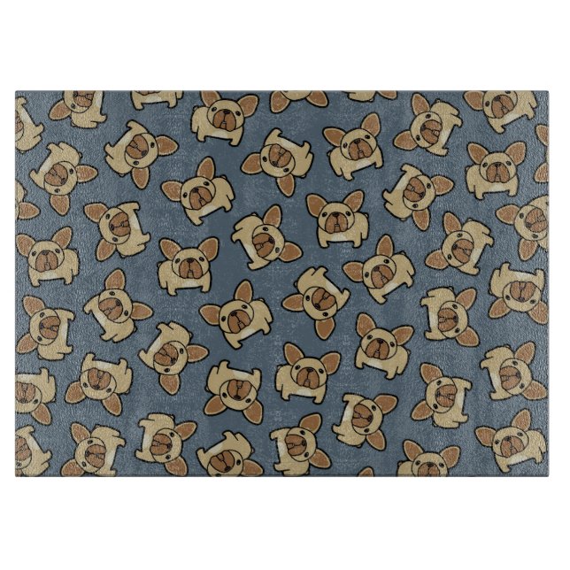 Fawn Frenchie Cutting Board (Front)