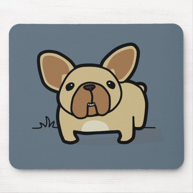 Fawn Frenchie Mouse Pad (Front)