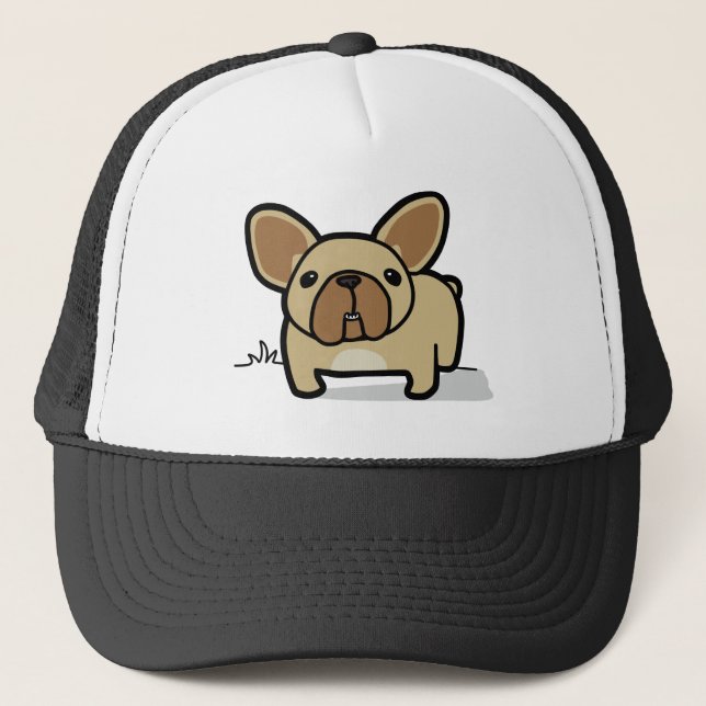 Fawn Frenchie Trucker Hat (Front)