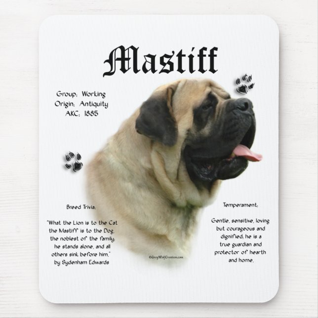 Fawn History Mousepad (Front)