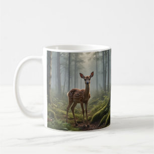Fawn in the Forest Coffee Mug