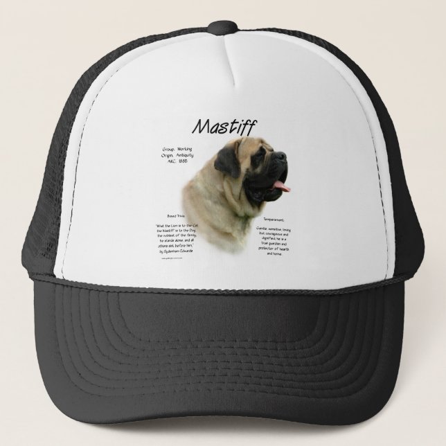 Fawn Mastiff History  Trucker Hat (Front)