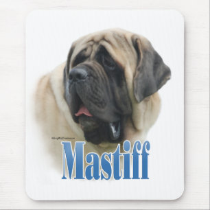 Fawn Mastiff Name Mouse Pad