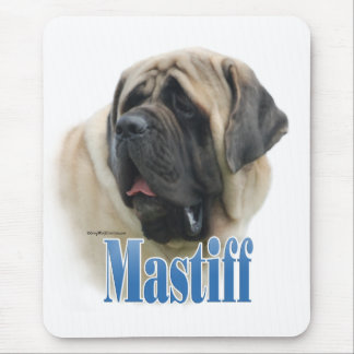 Fawn Mastiff Name Mouse Pad