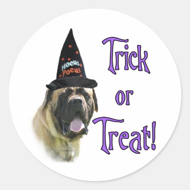 Fawn Mastiff Trick Sticker (Front)