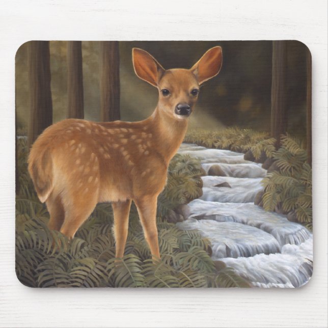Fawn Mousemat Mouse Pad (Front)