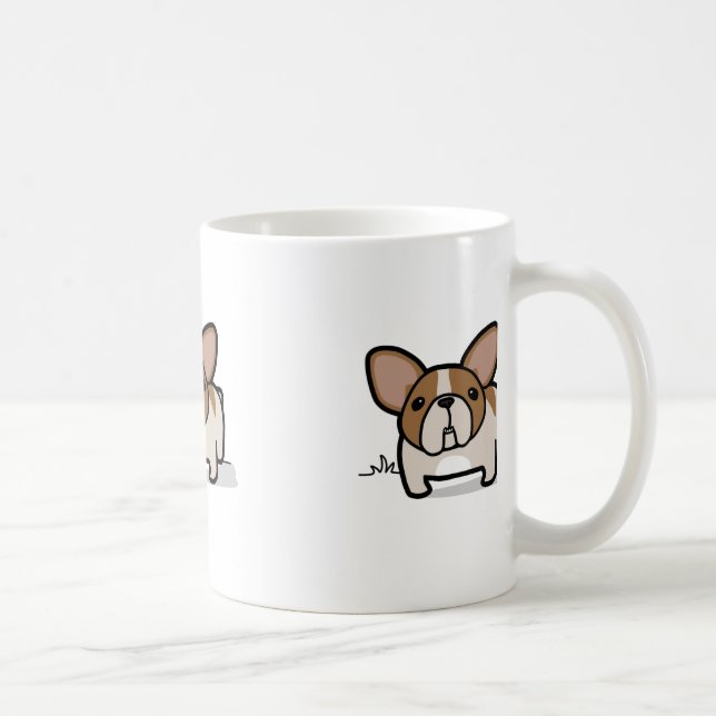 Fawn Pied Frenchie Coffee Mug (Right)
