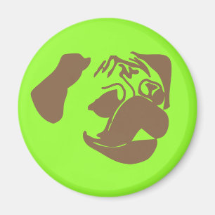Fawn Pug Magnet