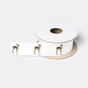 Fawn Satin Ribbon