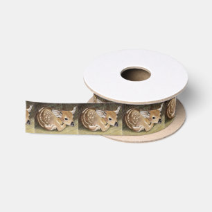 Fawn Satin Ribbon