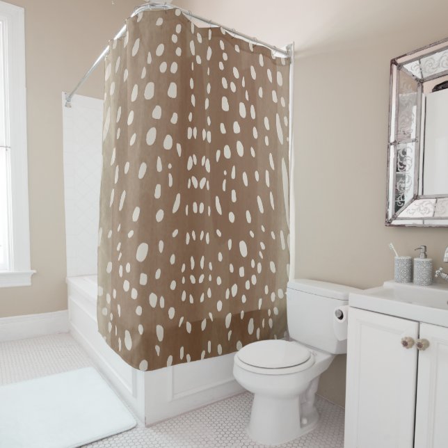 Fawn Spots Baby Deer Animal Print Pattern (In Situ)