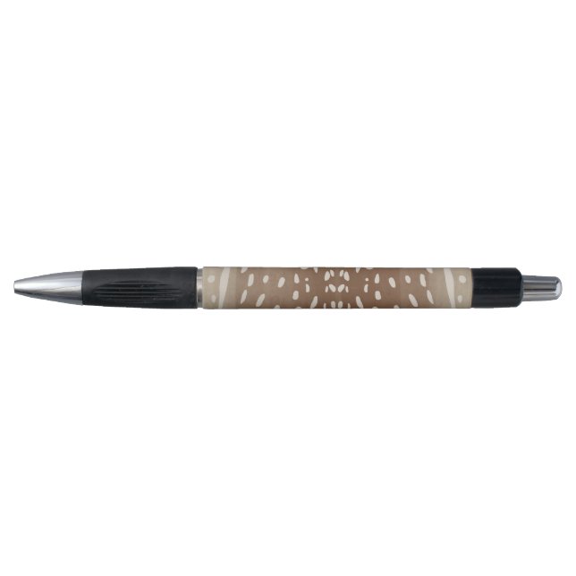 Fawn Spots Baby Deer Animal Print Pattern Pen (Front)