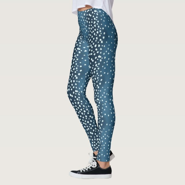 Fawn Spots Baby Deer Patterned Costume Leggings (Left)