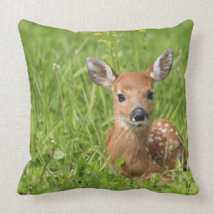 Fawn Throw Pillow