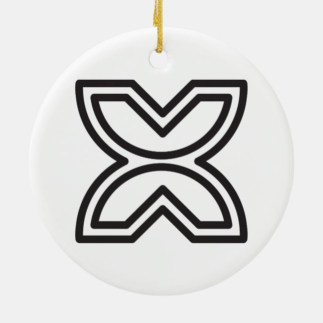 Fawodhodie | Symbol of Freedom and Emancipation Ceramic Ornament (Back)