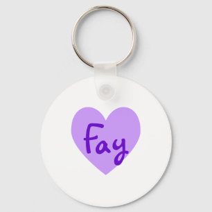 Fay in Purple Keychain