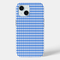 Faye and Lauren Blue Gingham