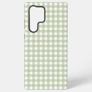 Faye and Lauren Green Gingham Samsung Galaxy Case