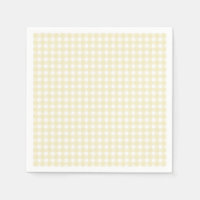 Faye and Lauren Pastel Yellow Gingham