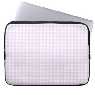Faye and Lauren Pink Gingham Laptop Sleeve