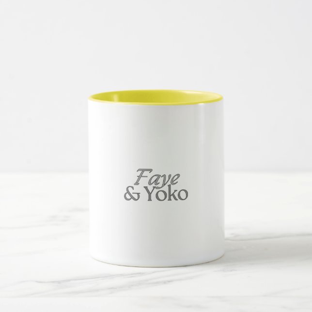 Faye & Yoko tasses pour lgbt (Centre)