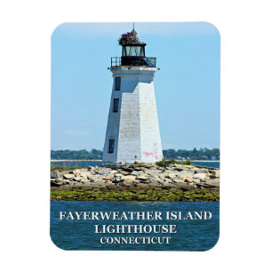 Fayerweather Island Lighthouse, Connecticut Magnet