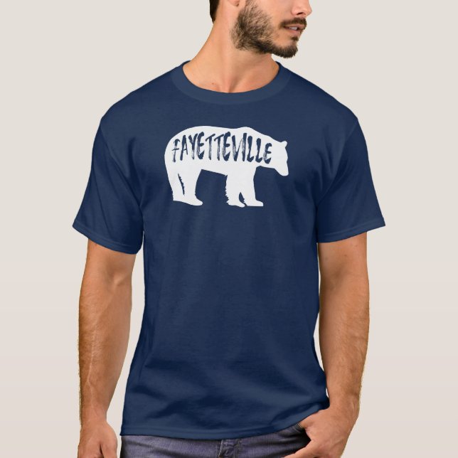 Fayetteville Arkansas Bear T-Shirt (Front)