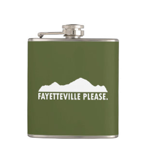 Fayetteville Arkansas Please Hip Flask