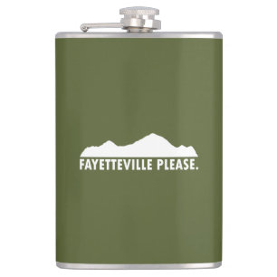 Fayetteville Arkansas Please Hip Flask