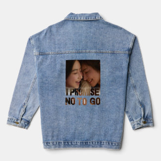 FayeYoko - I promisse not to go Denim Jacket