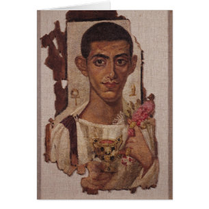 Fayum portrait of Ammonius, from Antinoe