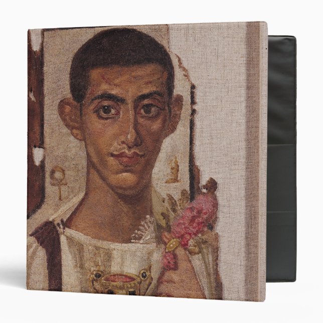 Fayum portrait of Ammonius, from Antinoe Binder (Front/Inside)