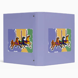 FB classeur d'art populaire de cheval de carrousel