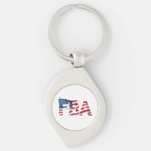 FBA Foundational Black American Keychain (Front)