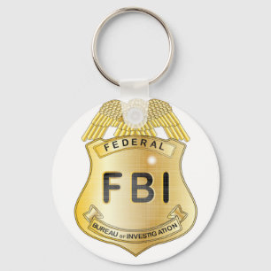 FBI Badge Keychain