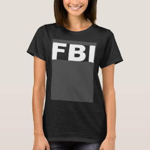 FBI Carnival Fancy Dress Costume Boys Top Premium