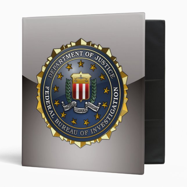 FBI Emblem Binder (Front/Inside)
