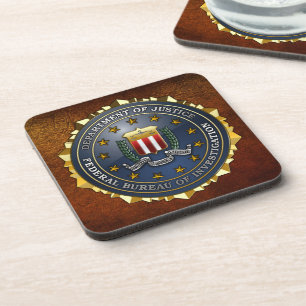 FBI Emblem Coaster
