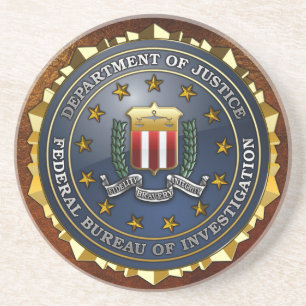 FBI Emblem Coaster