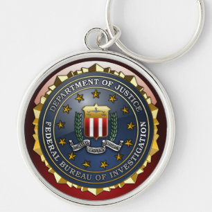 FBI Emblem Keychain