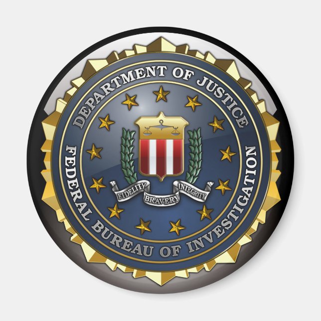 FBI Emblem Magnet (Front)