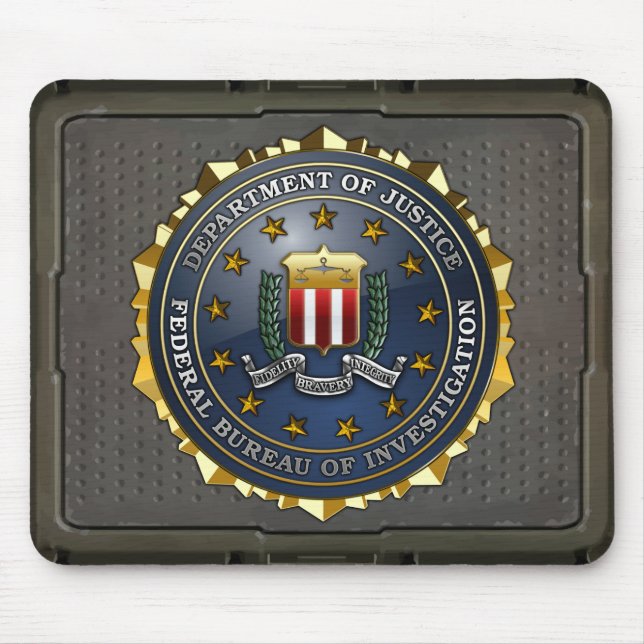 FBI Emblem Mouse Pad (Front)