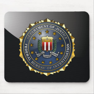 FBI Emblem Mouse Pad