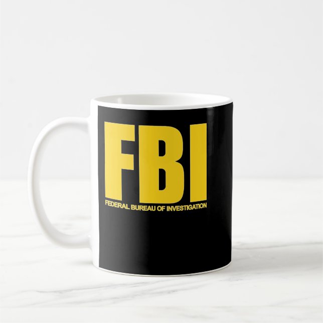 FBI, Federal Bureau of Investigation Classic Sweat Coffee Mug (Left)