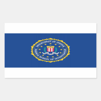 FBI Flag Sticker